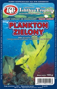 Ichtyo Trophic Plankton Zielony 100g